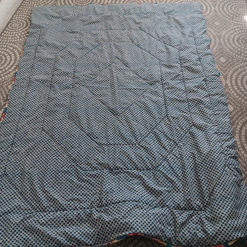 Vintage 1980's Collier Campbell Twin Southwestern Comforter Set 4 Reversible - Picture 3 of 9